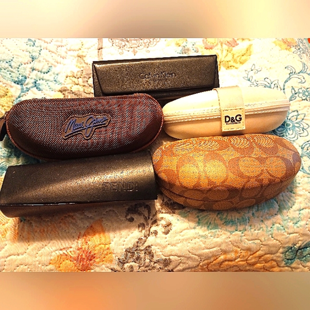 Take All 5 GUC Designer Sunglass Cases💖